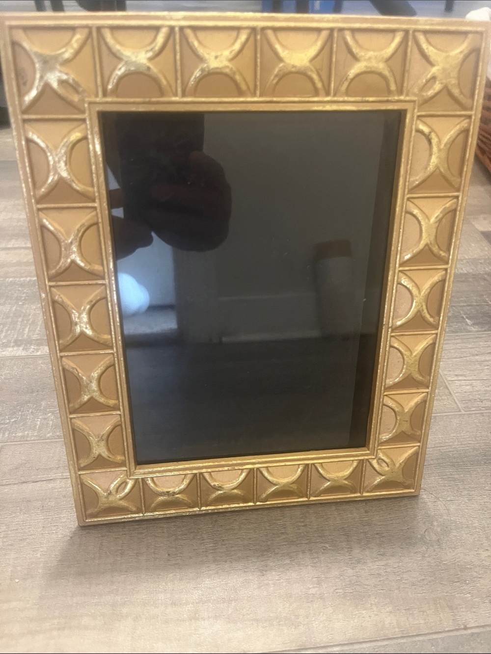 Gold Decorative Photo Frame - Elegant Home Accent